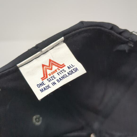 Dole A 10 Decade Commitment Citrus Snapback Trucker Hat Black OS Rope Mohr's - Picture 10 of 10